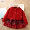 Conjunto de ropa de boutique Little Maven para niñas