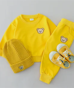 Conjunto infantil 2PCS otoño primavera