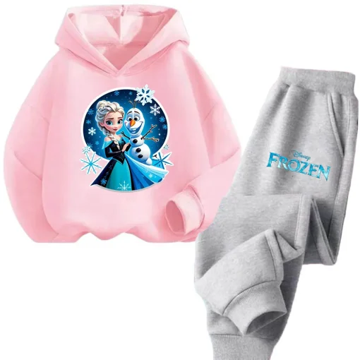 Conjunto infantil cómodo y suave de Disney Reina de las Nieves