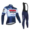 Conjunto maillot manga larga nuevo Soundal Quick Step