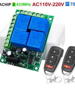 Control Remoto Inalámbrico Universal 433Mhz