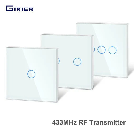 Control táctil RF Girier 433Mhz