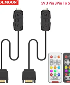 Controlador ARGB 5V 3Pin a SATA