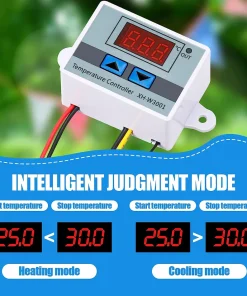 Controlador Temp. Digital LED W3001