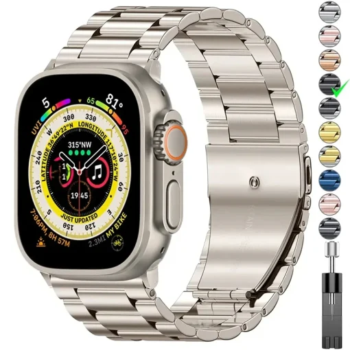 Correa Acero Inoxidable Para Apple Watch