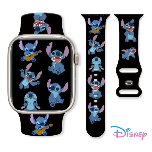 Correa con la impresión de Stitch de Disney para Apple Watch