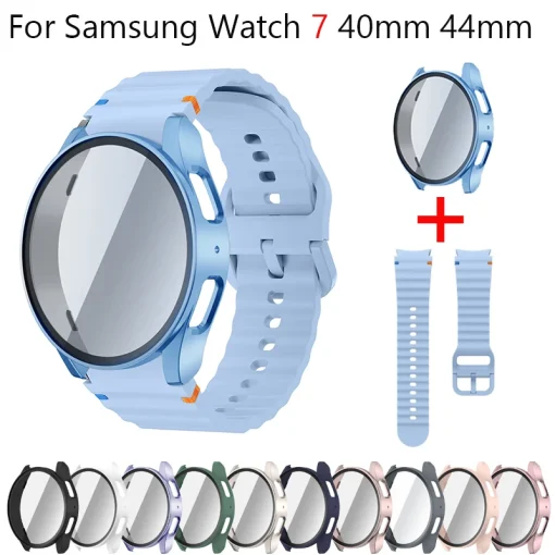 Correa de silicona para Samsung Galaxy Watch 7 44mm