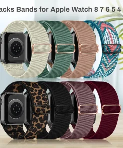 Correas de 8 packs para Apple Watch