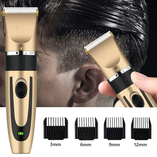 Cortadora de Cabello Eléctrica para Hombres