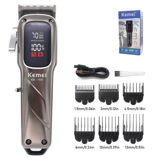 Cortadora de pelo profesional Kemei KM-1550