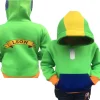 Cosplay de estrellas de pelea de Leon de Brawl Stars