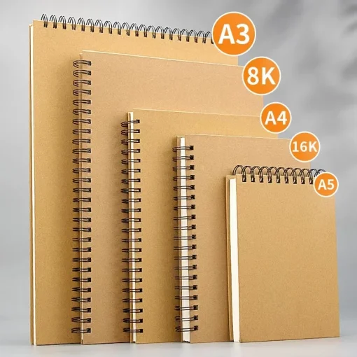 Cuaderno de dibujo A3A4A58k16k