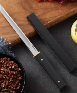 Cuchillo deshuesador de acero inoxidable forjado - cortador de carne, fruta y platos mongoles