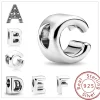 Cuentas alfabeto A-Z plata 925