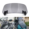 Deflector universal de parabrisas de motocicleta ajustable