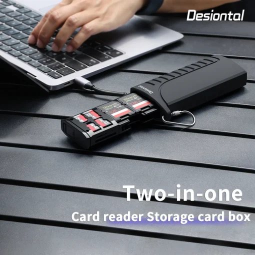 Desiontal DK-10 Lector de Tarjetas SD