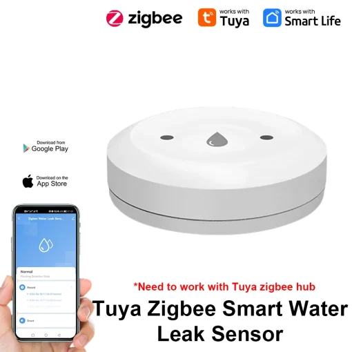 Detector de fugas de agua ZigBee Wi-Fi Tuya