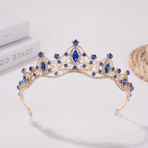 Diademas de cumpleaños para niña, accesorios de pelo para boda, corona de boda coreana