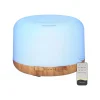 Difusor de aroma de 500ML USB efecto madera