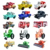 Disney Pixar 2 3 Cars Rayo McQueen Tractor Camión Mater Queen