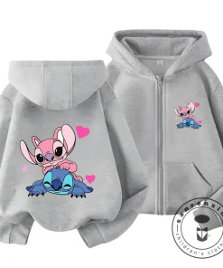 Disney Stitch Kawaii Ropa infantil estampada