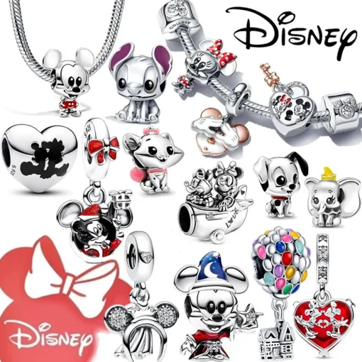 Disney Stitch Minnie Charms para Pandora