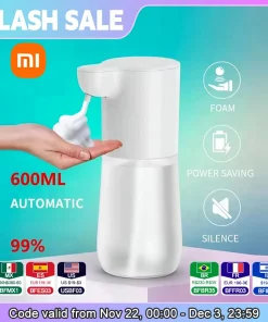 Dispensador de Jabón Espuma Automático USB Xiaomi 2000mAh