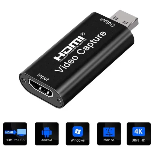 Dispositivo de captura HDMI USB 1080p