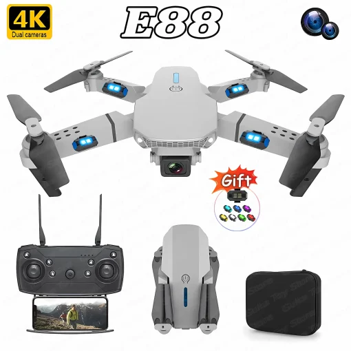 Dron FPV E88 Pro 2024 4K