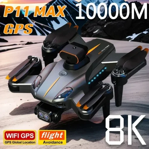 Dron P11 Pro Max 8K 5G GPS Profesional