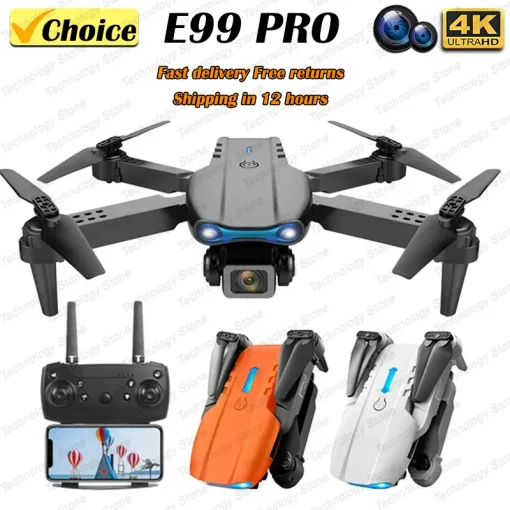 Dron QJ E99 K3 Pro HD 4K Doble Cámara