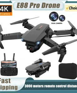 Dron RC E88 Pro 4K profesional