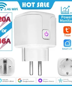 Enchufe inteligente Tuya WiFi 16A20A EU