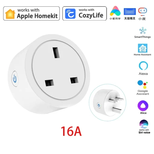 Enchufe inteligente WiFi 16A para HomeKit