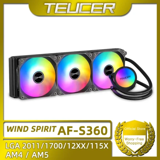 Enfriador agua para CPU TEUCER AF-S360