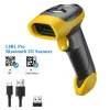 Escáner portátil Bluetooth NETUM L8BL y lector QR con cable L5