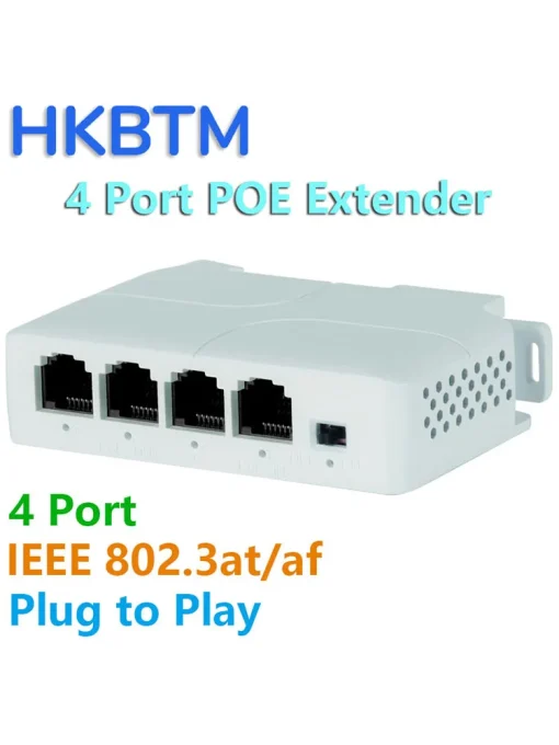 Extensor PoE HKBTM de 4 puertos