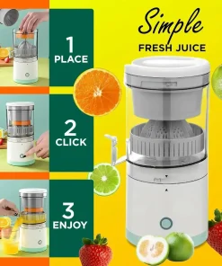 Extractor de jugos automático portátil