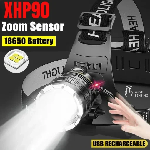 Farol LED XHP90.2 1000000LM