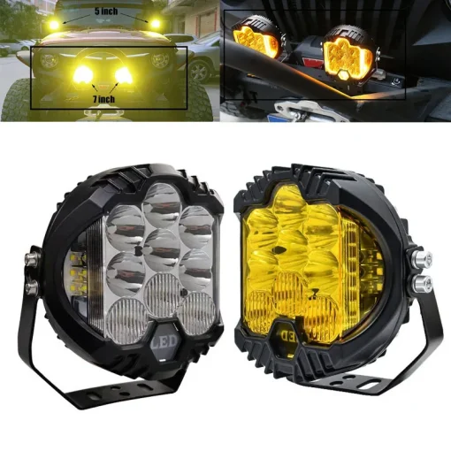 Faros de trabajo deportivos LED para automóviles Lada todoterreno 4x4