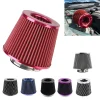 Filtro aire coche 76MM 3 malla cono universal