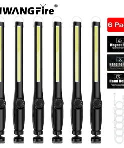 Foco LED magnética COB portátil 1-6 Pzas