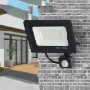 Foco LED proyector PIR Sensor Blanco IP66 Exteriores