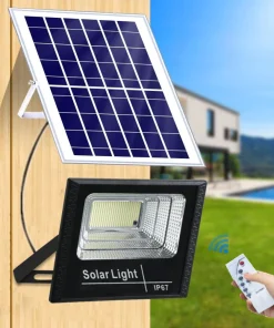 Foco proyector solar reflector LED exterior