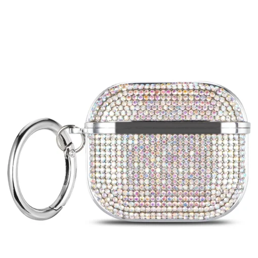 Funda AirPods Bling Brillantes, Plástico Rígido