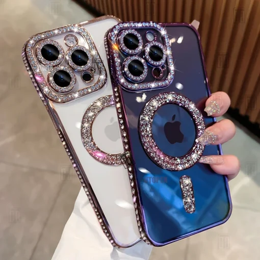 Funda brillante para teléfono iPhone 161511121314