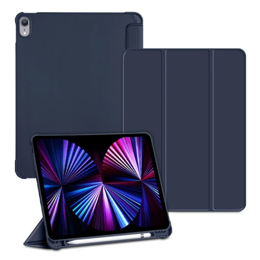 Funda con soporte lápiz para iPad 10ª 9ª 8ª 6ª gen