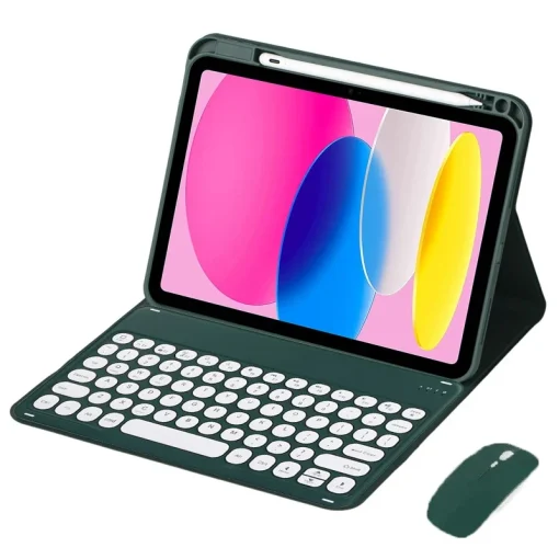 Funda con teclado inalámbrico para Huawei MatePad SE