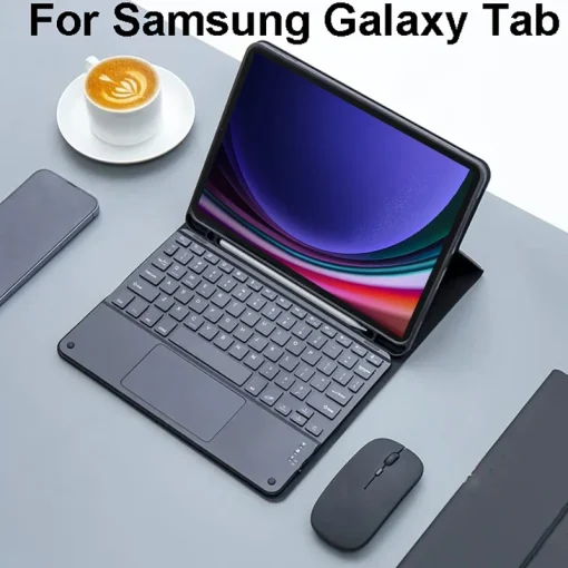 Funda con teclado para Samsung Galaxy Tab