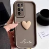 Funda corazón amor personalizada S23 S21